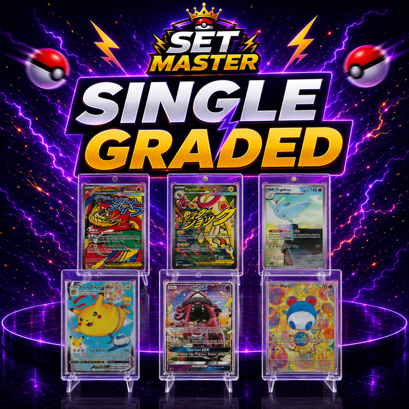 SİNGLE & GRADED TCG KARTLARI