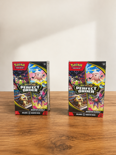 Pokémon TCG Mega Evolution Perfect Order Booster Bundle